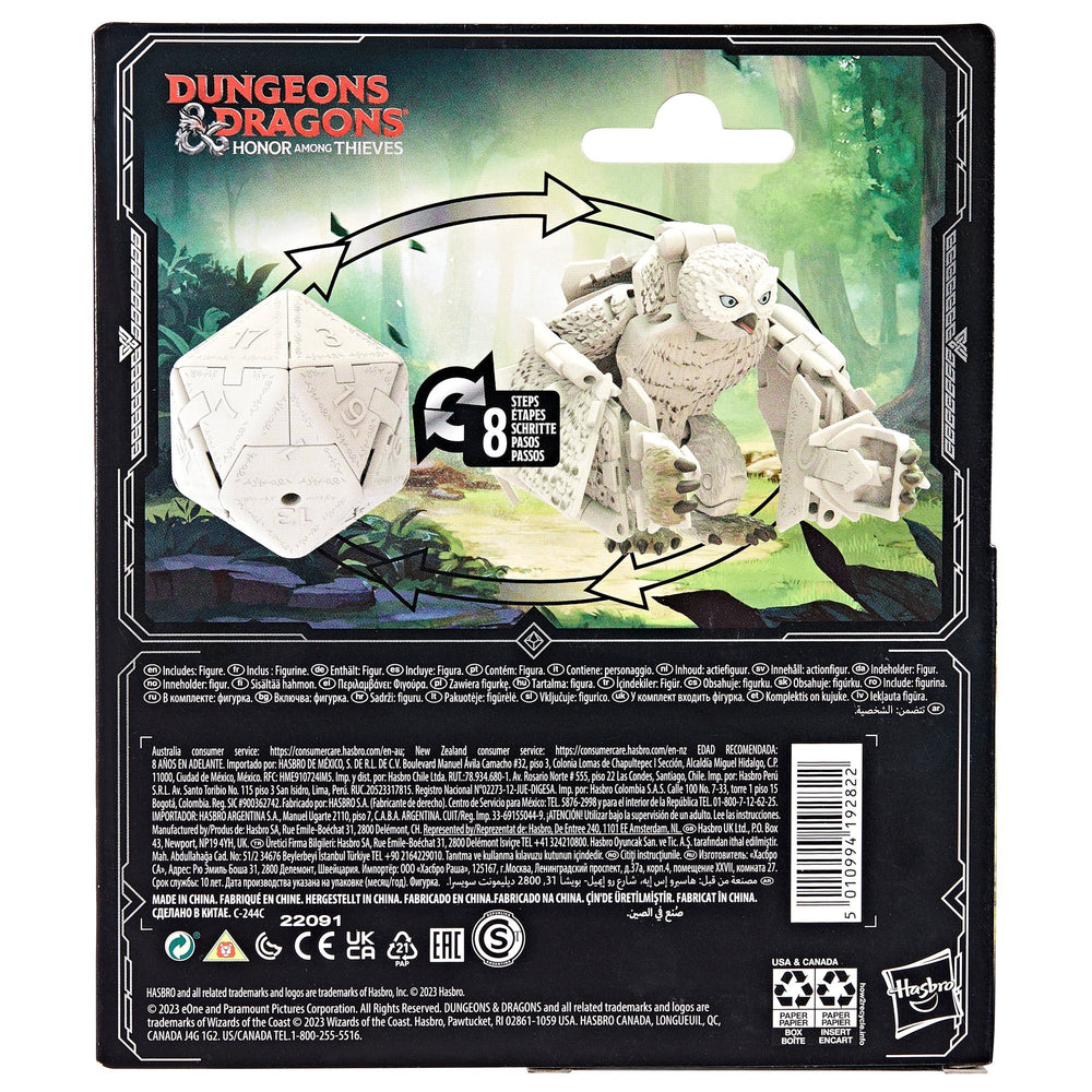 Dungeons & Dragons: Honor Among Thieves - Dicelings - White Owlbear (ONLINE ORDER ONLY)