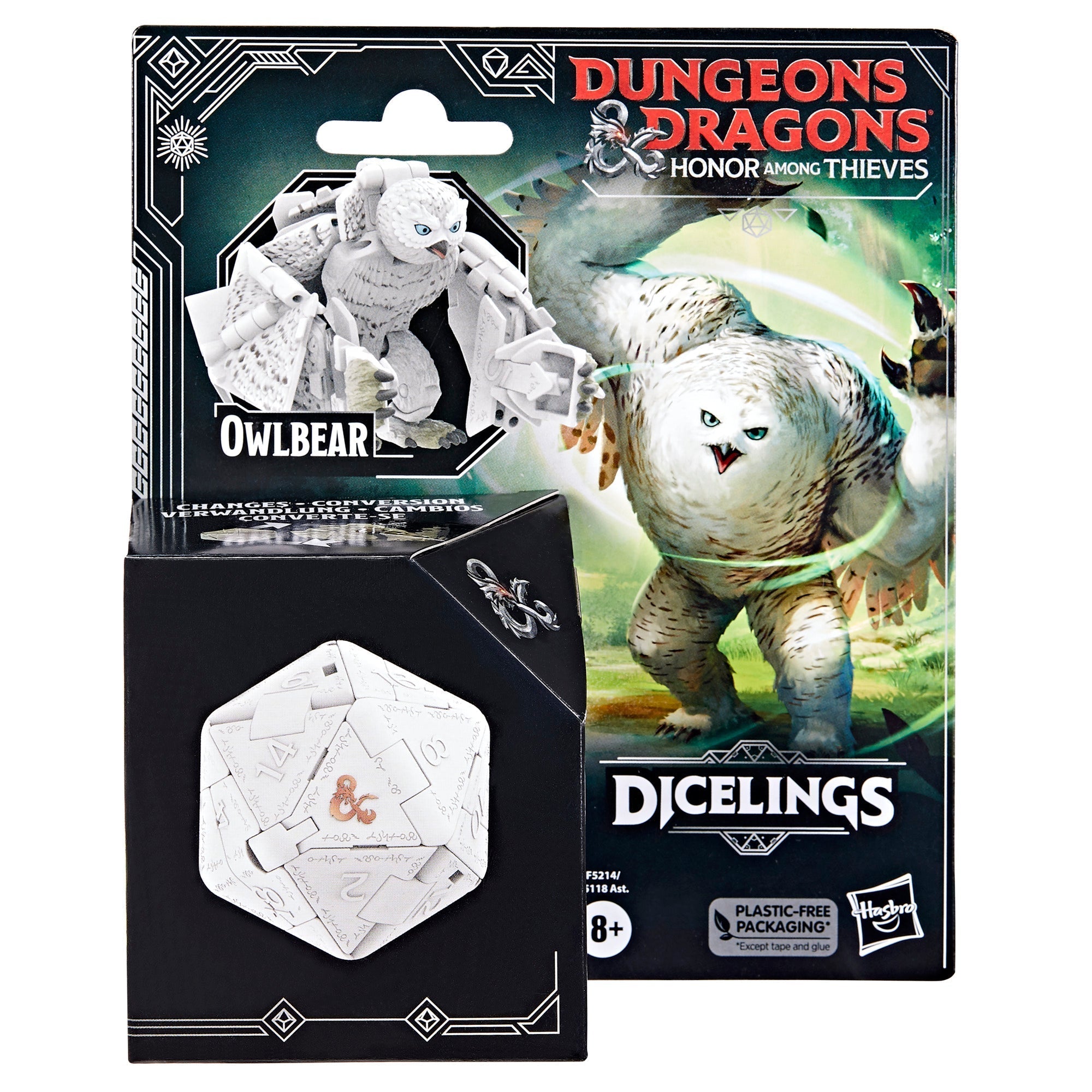 Dungeons & Dragons: Honor Among Thieves - Dicelings - White Owlbear (ONLINE ORDER ONLY)