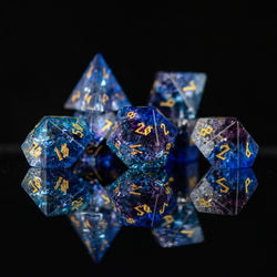 Enchanted Waters Shattered Glass Dice Set (ONLINE ORDER ONLY)