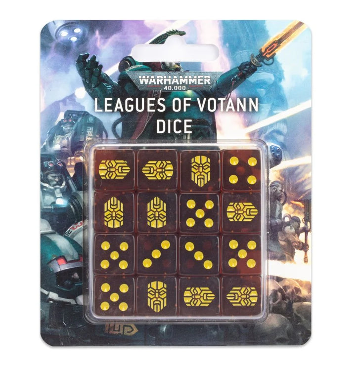 Warhammer 40k Dice: Leagues of Votann (ONLINE ORDER ONLY)