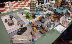 Modern City 1 - Neoprene Battle Mat with Bag (Online Order Only)