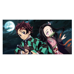 FuRyu: Demon Slayer: Kimetsu no Yaiba - Bath Towel 2 - Tanjiro & Nezuko (ONLINE ORDER ONLY)