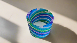 Cool Colored Modular Vase – Built with LEGO®-Compatible Bricks (ONLINE ORDER ONLY)