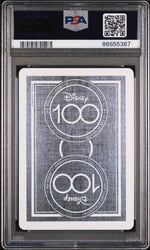 2023 DISNEY 100 PLAYING CARDS AURORA 5 OF SPADES PSA 10 (Online Order Only)