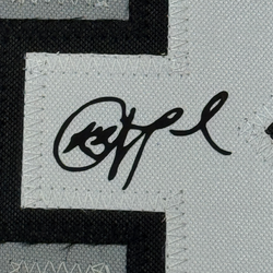 Framed Facsimile Autographed Chris Paul 35x39  San Antonio Black Reprint Laser Auto Basketball Jersey (ONLINE ORDER ONLY)