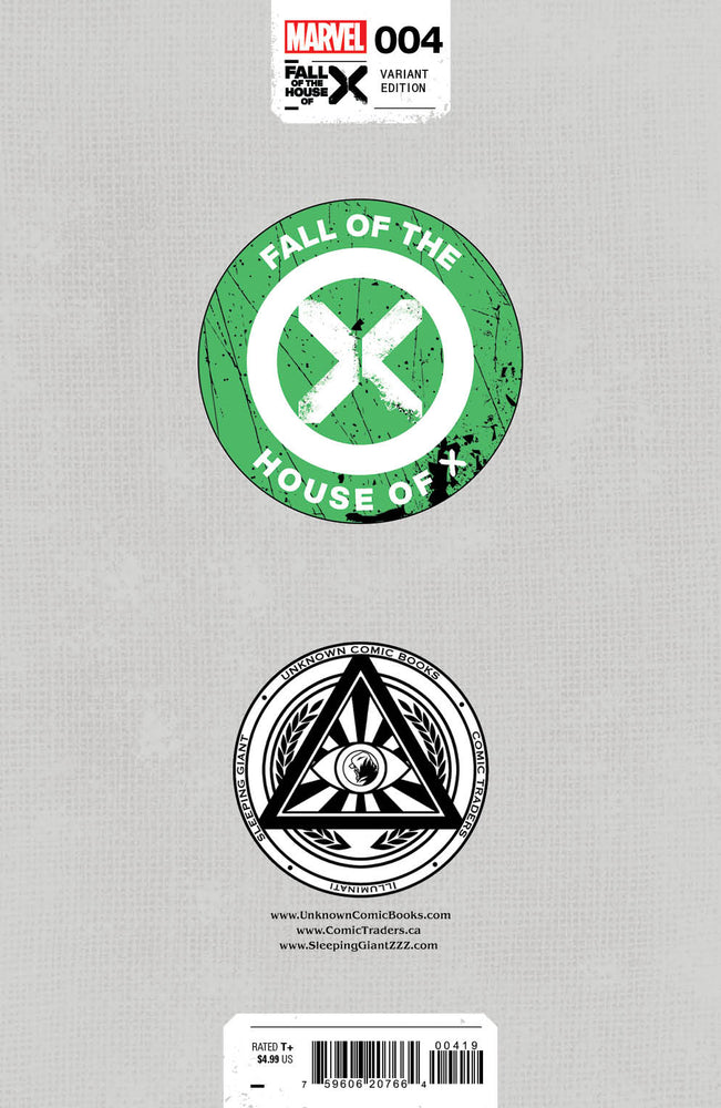 Fall Of The House Of X #4 Unknown Comics Kaare Andrews Exclusive Var [Fhx] (04/17/2024) (Online Order Only)