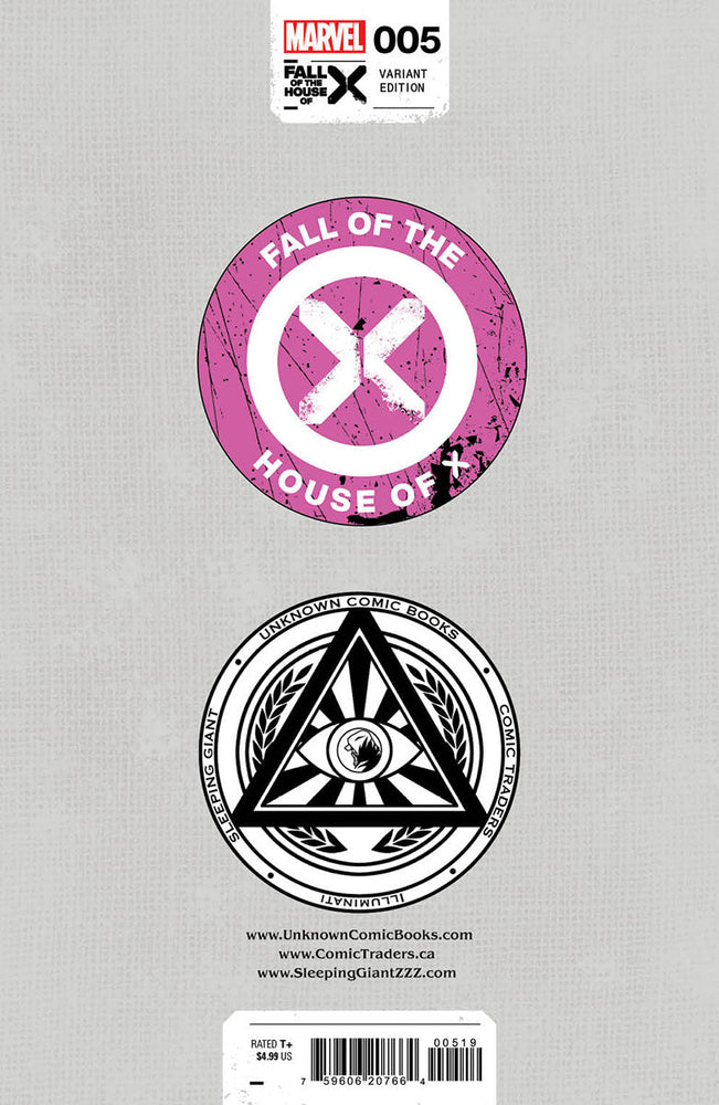 Fall Of The House Of X #5 Unknown Comics Miguel Mercado Exclusive Var [Fhx] (05/22/2024) (Online Only)