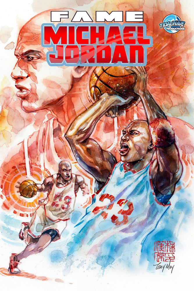 FAME MICHAEL JORDAN UNKNOWN COMICS TONY MOY EXCLUSIVE  VAR (05/29/2024) (ONLINE ORDER ONLY)