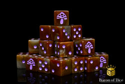 Shroom Dice - Purple (ONLINE ORDER ONLY)