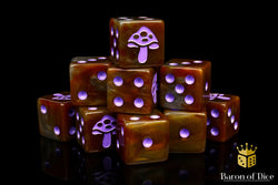 Shroom Dice - Purple (ONLINE ORDER ONLY)