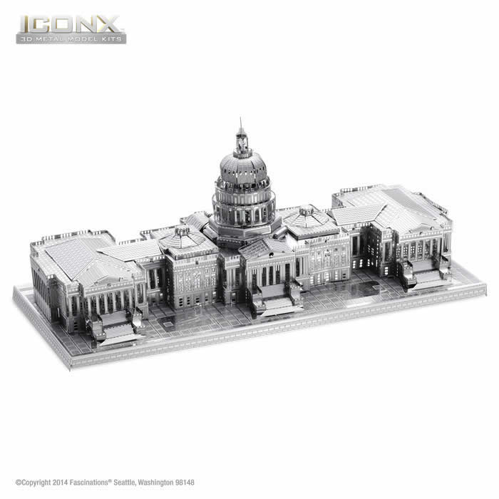 FASICX002 US Capitol 3D Metal Model Kit Iconic Series Fascinations (ONLINE ORDER ONLY)