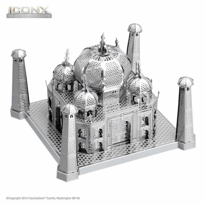 FASICX004 Taj Mahal 3D Metal Model Kit Iconic Series Fascinations (ONLINE ORDER ONLY)