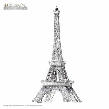 FASICX011 Eiffel Tower 3D Metal Model Kit Iconic Series Fascinations (ONLINE ORDER ONLY)