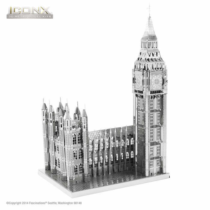 FASICX018 Big Ben 3D Metal Model Kit Iconic Series Fascinations (ONLINE ORDER ONLY)