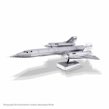 FASMMS062 SR-71 Blackbird 3D Metal Model Kit Metal Earth Series Fascinations (ONLINE ORDER ONLY)
