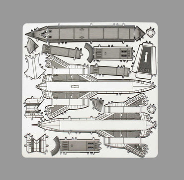 FASMMS062 SR-71 Blackbird 3D Metal Model Kit Metal Earth Series Fascinations (ONLINE ORDER ONLY)