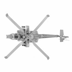 FASMMS083 AH-64 Apache Model Kit MetalEarth Fascinations (ONLINE ORDER ONLY)