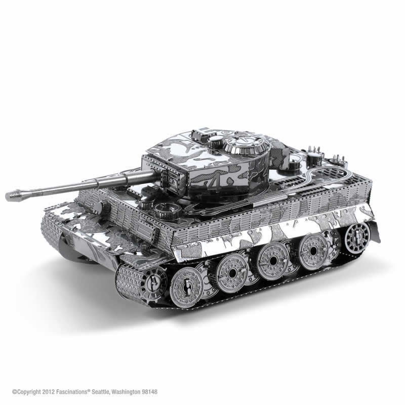 FASMMS203 Tiger I Tank 3D Metal Model Kit Metal Earth Series Fascinations (ONLINE ORDER ONLY)