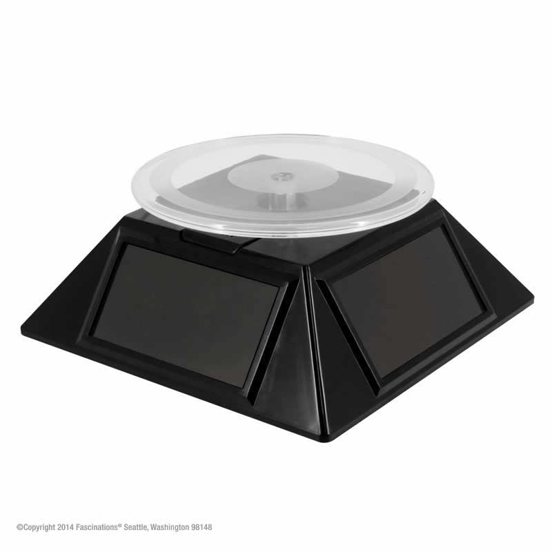 FASSS2 Low Light Solar Spinner Acrylic Platform Display Fascinations (ONLINE ORDER ONLY)