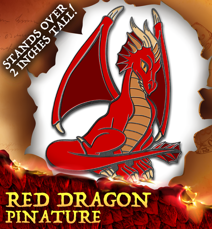 Foam Brain Games: Lost Tome of Monsters - Volume 2 - Unique Encounters - Red Dragon (ONLINE ORDER ONLY)