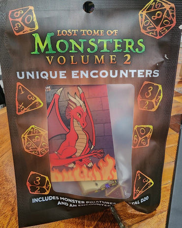 Foam Brain Games: Lost Tome of Monsters - Volume 2 - Unique Encounters - Red Dragon (ONLINE ORDER ONLY)