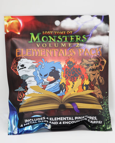 Foam Brain Games: Lost Tome of Monsters - Volume 2 - Elementals Pack (ONLINE ORDER ONLY)