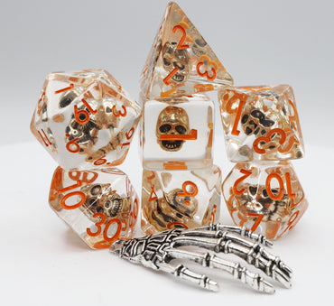 Laughing Skull RPG Dice Set (ONLINE ORDER ONLY)