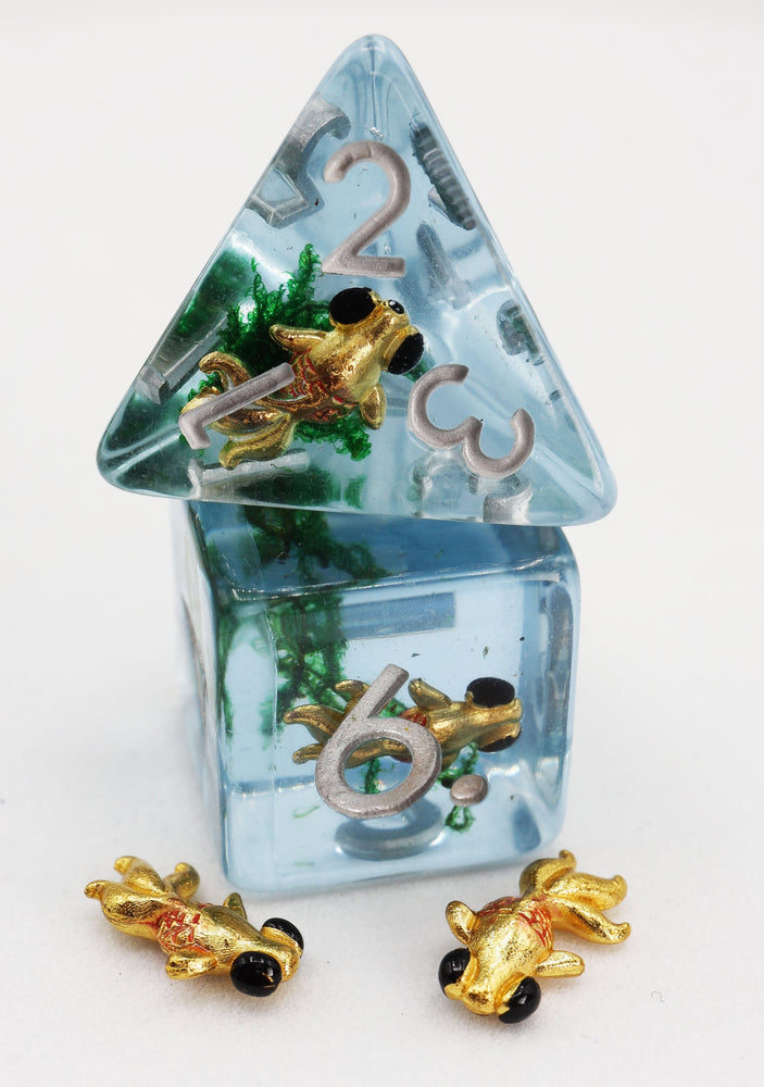 Goldfish RPG Dice Set (ONLINE ORDER ONLY)
