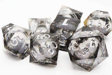 Sharp-Edged Liquid Core RPG Dice Set (ONLINE ORDER ONLY)