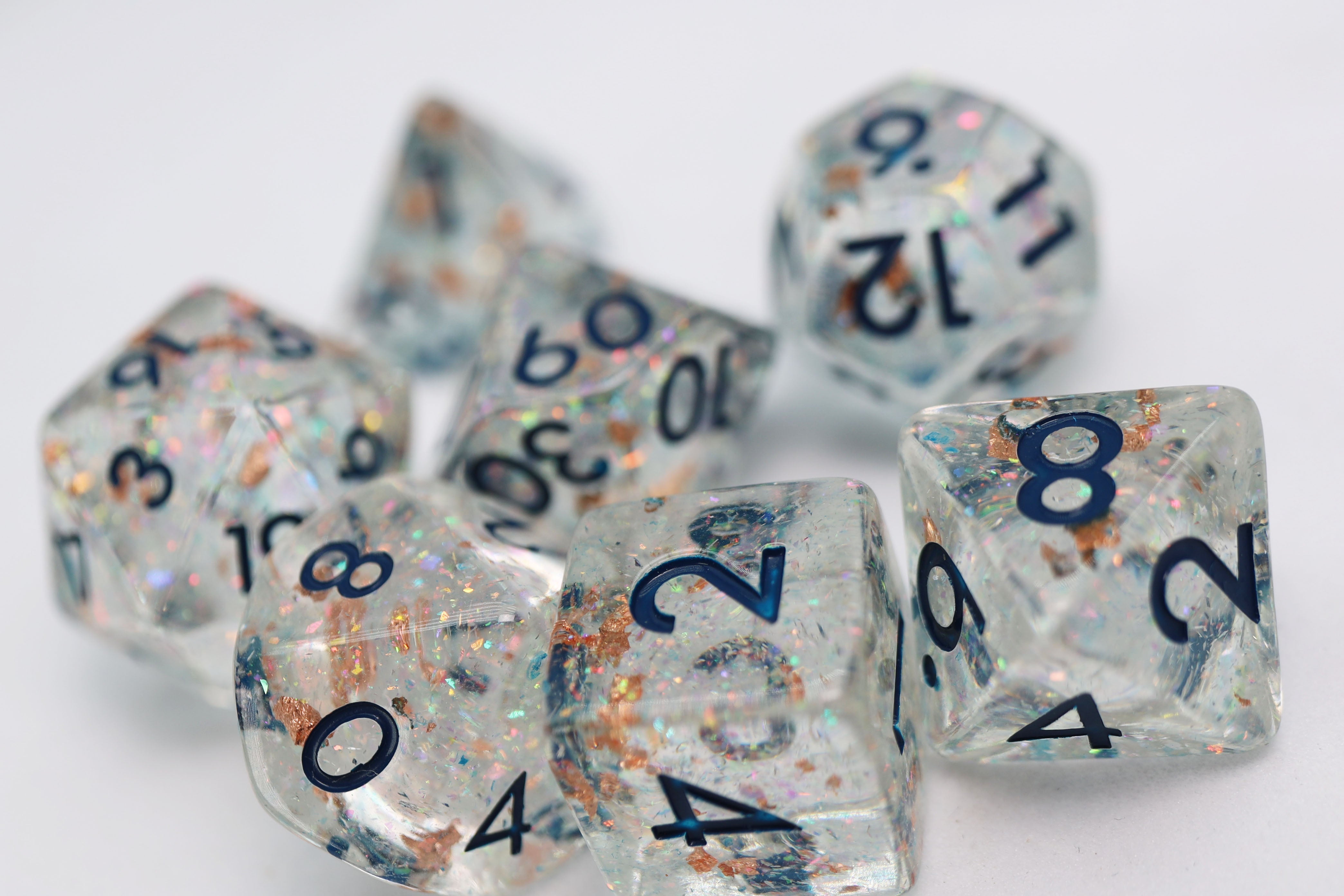 Frozen In Time RPG Dice Set (ONLINE ORDER ONLY)