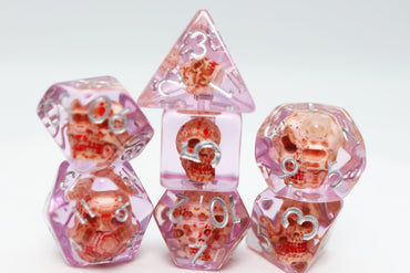 Bloody Skull RPG Dice Set (ONLINE ORDER ONLY)