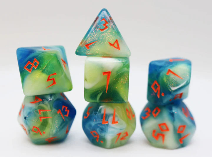 Scratched Clouds RPG Dice Set (ONLINE ORDER ONLY)