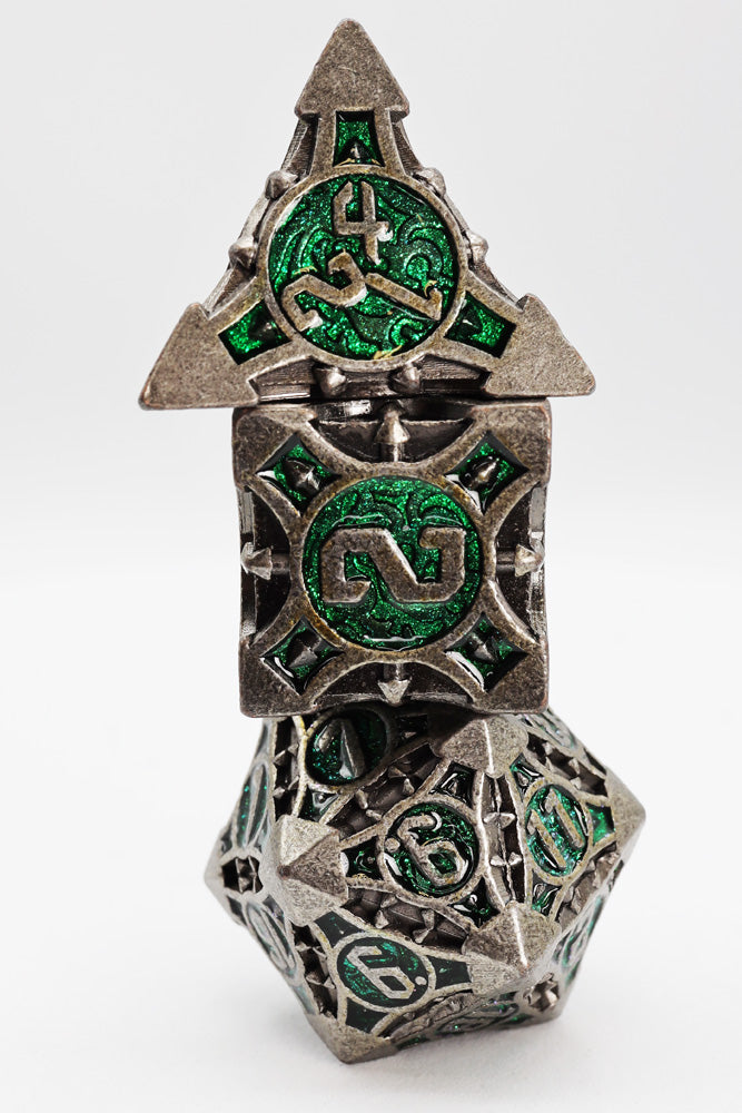 Quiver of Arrows: Enchanted Forest Arrow - Metal RPG Dice Set (ONLINE ORDER ONLY)