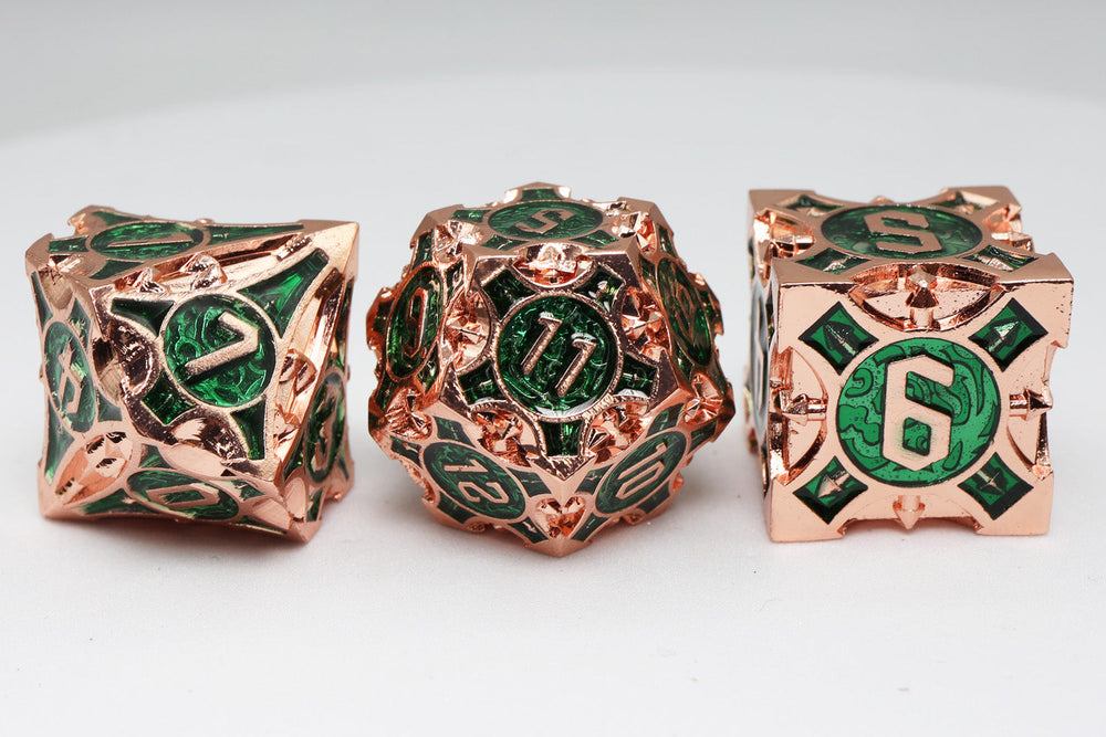Quiver of Arrows: Jungle Arrow - Metal RPG Dice Set (ONLINE ORDER ONLY)