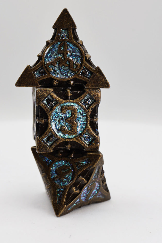 Quiver of Arrows: Night Sky Arrow - Metal RPG Dice Set (ONLINE ORDER ONLY)