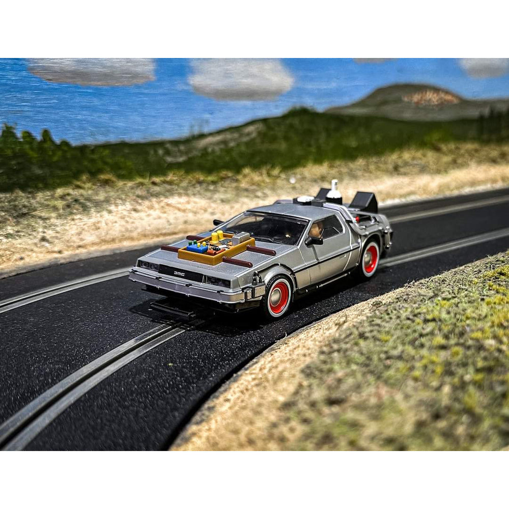 Scalextric Back to the Future Part III 1:32 scale DeLorean Slot Car (ONLINE ORDER ONLY)