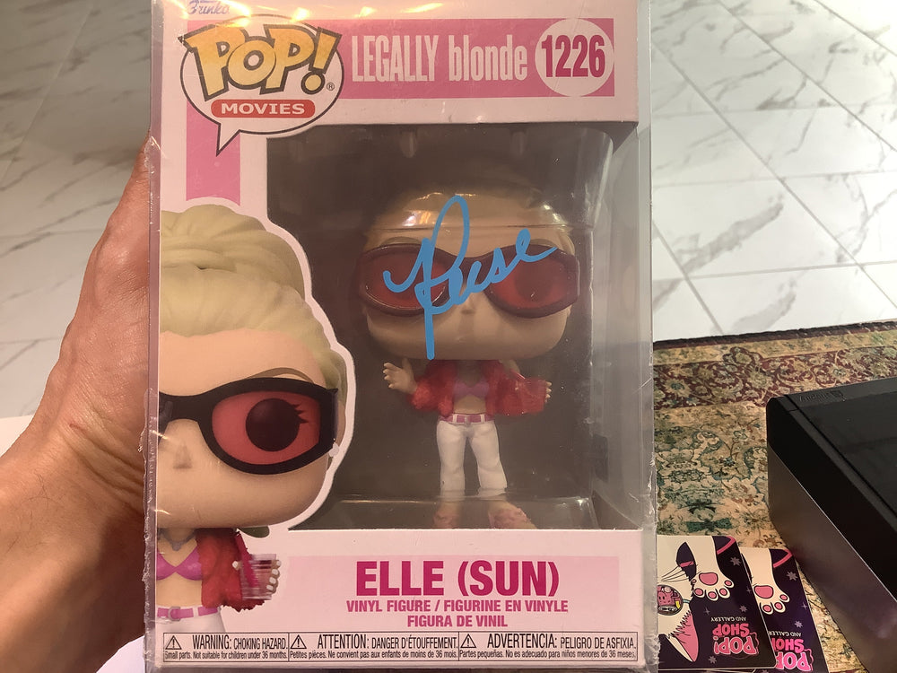 Funko Pop Movies Legally Blonde Elle (Sun) 1226 AUTOGRAPHED (ONLINE ORDER ONLY)