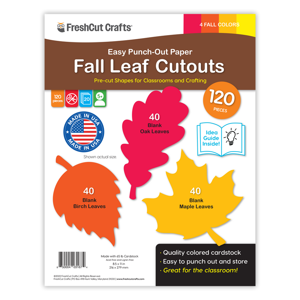 Fall Leaf Cutouts