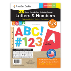 Bulletin Board Letters – 1.5 inch