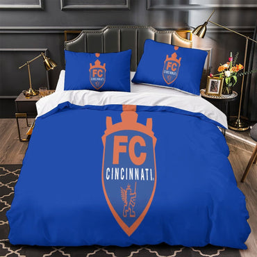 FC Cincinnati Bedding Set Duvet Cover Without Filler (Online Order Only)