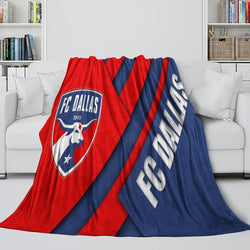 FC Dallas Blanket Flannel Fleece Throw Room Decoration (Online Order Only)