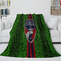 FC Dallas Blanket Flannel Fleece Throw Room Decoration (Online Order Only)
