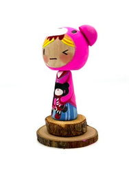 Alina Chau - Pink Gloomy - Artwork - Gloomy Bear Exhibition (ONLINE ORDER ONLY)