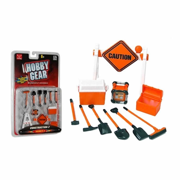 FEX16060 Construction Tool Set 24th Scale Shop Tools Phoenix Toys (ONLINE ORDER ONLY)