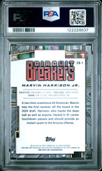 Graded 2024 Topps Resurgence Marvin Harrison Jr #CB1 Circuit Breakers Teal Surge /150 Rookie RC Football Card PSA 10 Gem Mint (ONLINE ORDER ONLY)