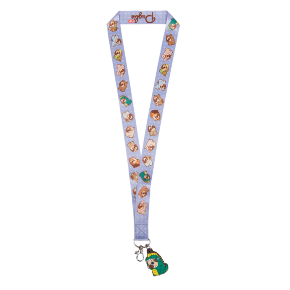 Good Smile Company: Wild Waddle Puglie Lanyard with Dinosaur Charm (ONLINE ORDER ONLY)