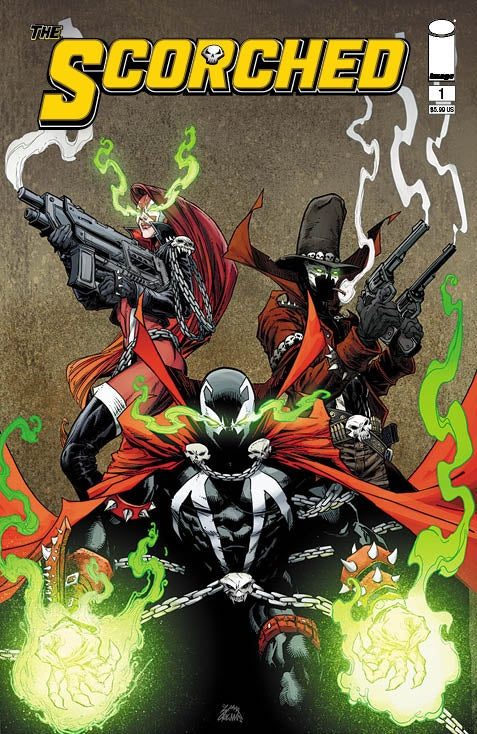 Spawn Scorched #1 G Ryan Stegman Variant (01/12/2022) Image (ONLINE ORDER ONLY)