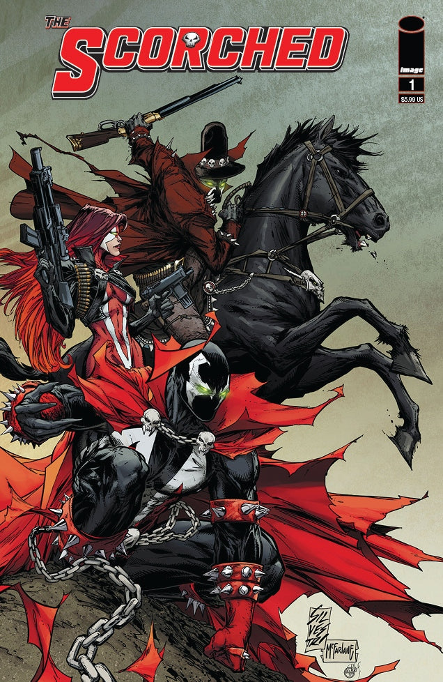 Spawn Scorched #1 D Marc Silvestri Variant (01/12/2022) Image (ONLINE ORDER ONLY)
