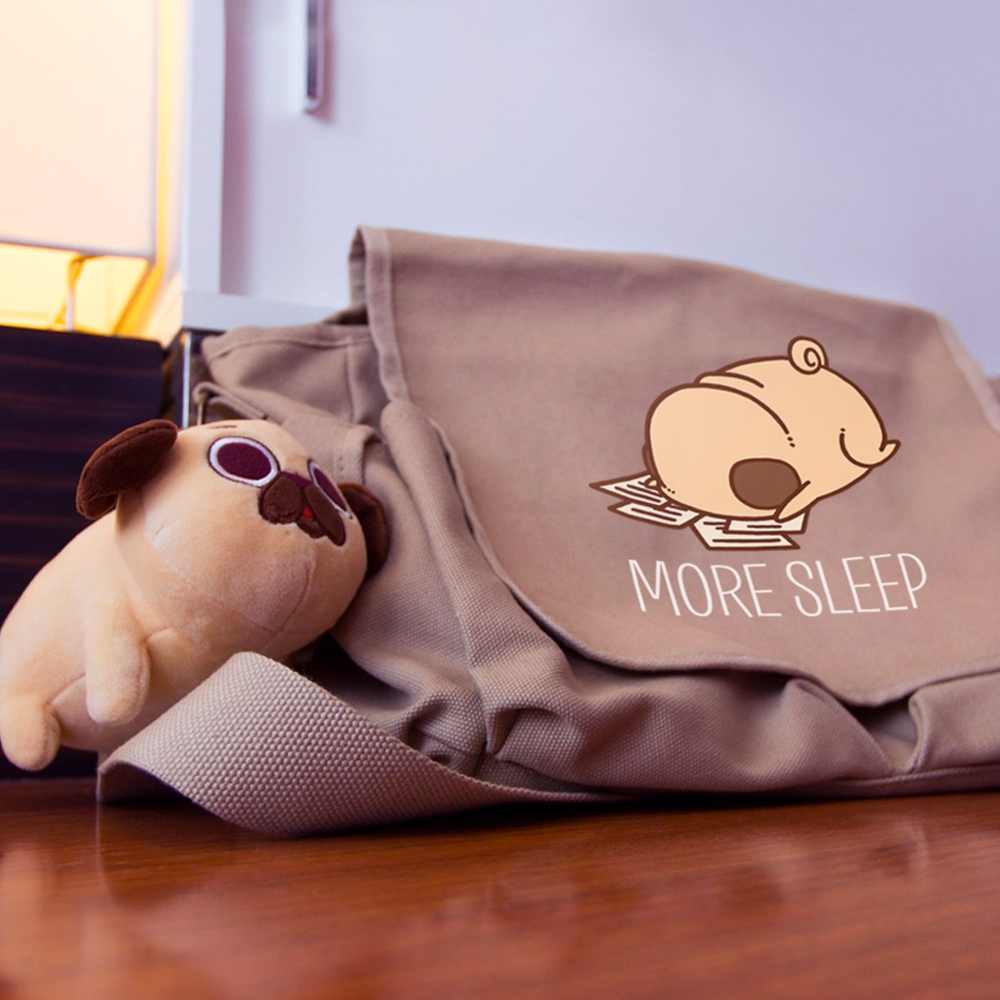 Good Smile Company: Puglie Pug Plush Medium With Hang Clip (ONLINE ORDER ONLY)