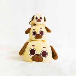 Good Smile Company: Puglie Pug Plush Medium With Hang Clip (ONLINE ORDER ONLY)
